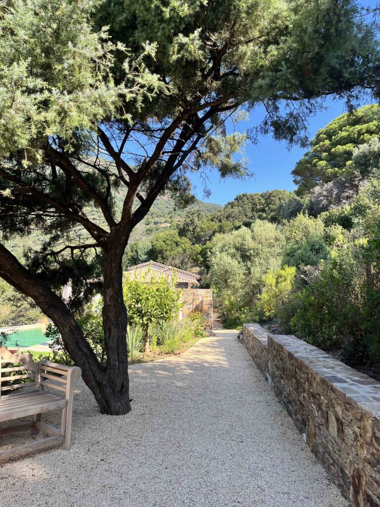 pétanque jardins piscine