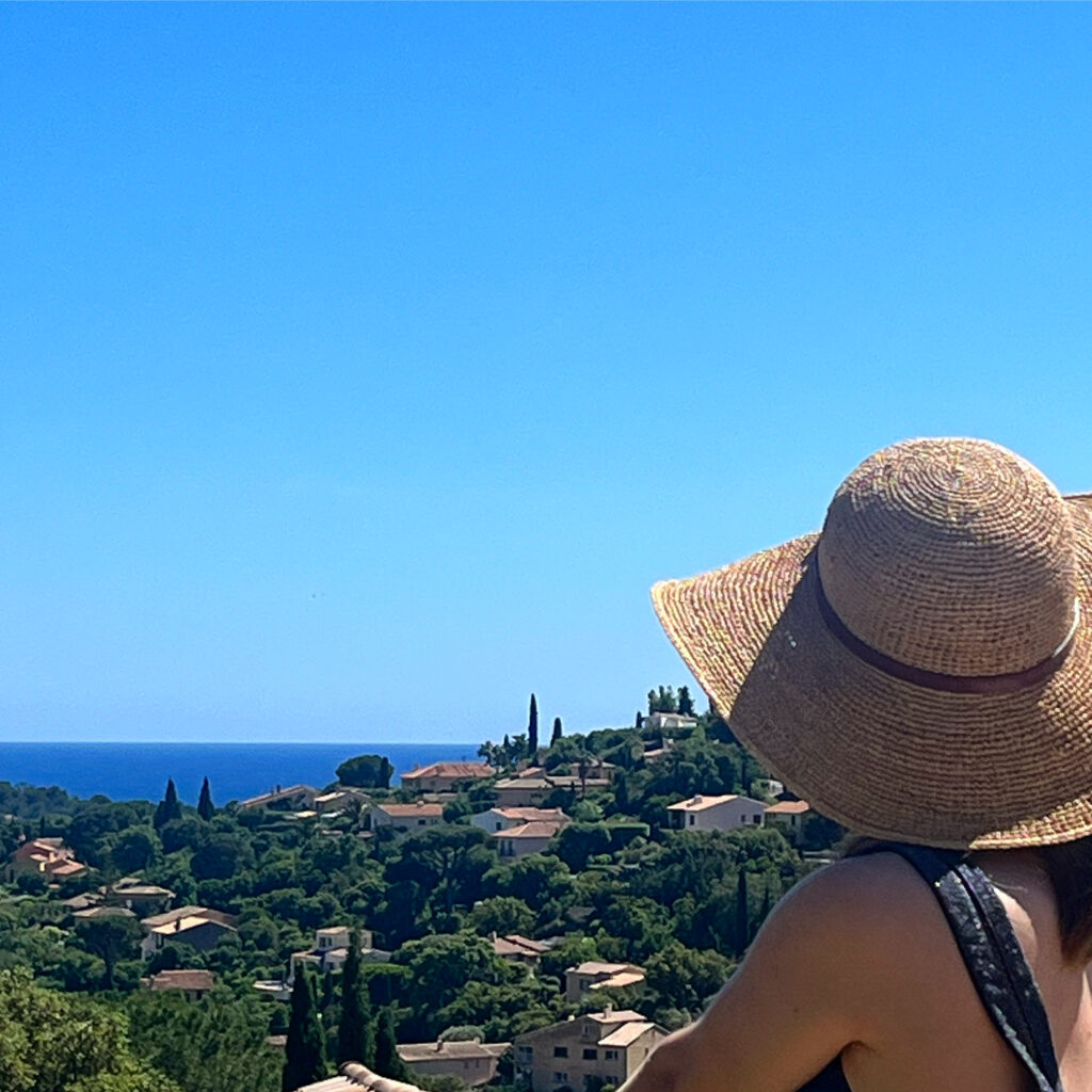 Vue mer depuis la terrasse